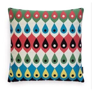 Amulet Maharam Throw Pillow by Sonnhild Kestler Multi-Colored 17" x 17" RARE